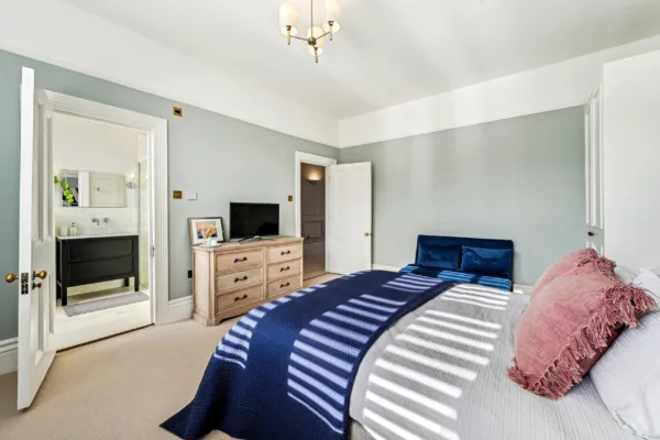 modern bedroom by dk home refurbishments